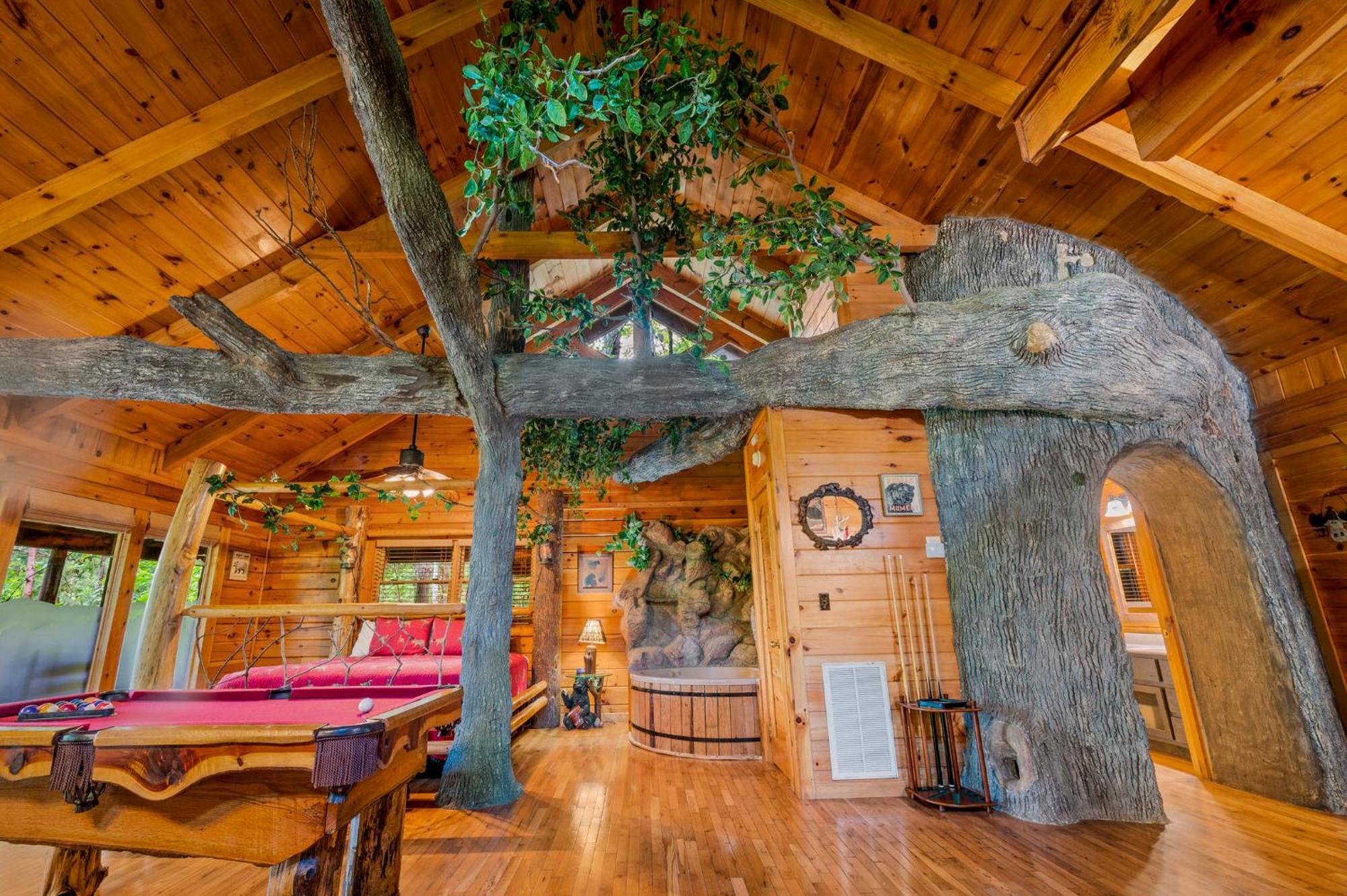 Gatlinburg Enchanted Treehouse By Stony Brook Cabins エクステリア 写真